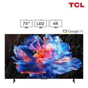 تلفزيون جوجل 4K LED مقاس 75 بوصة من TCL