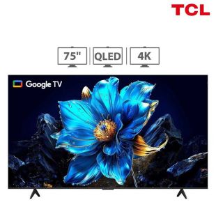 تلفزيون جوجل 75 بوصة QLED بدقة 4K من TCL
