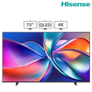 تلفزيون ذكي 75 بوصة QLED بدقة 4K HDR من Hisense