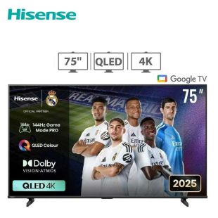 75 Inch 4K UHD QLED Google Smart TV by Hisense
