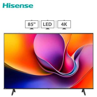 Hisense 85 inch 4K HDR LED TV - Black