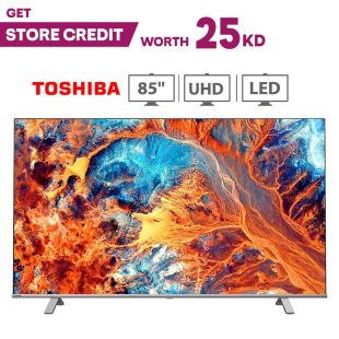 Toshiba 85-inch UHD LED Smart TV + 25KD Store Credit
