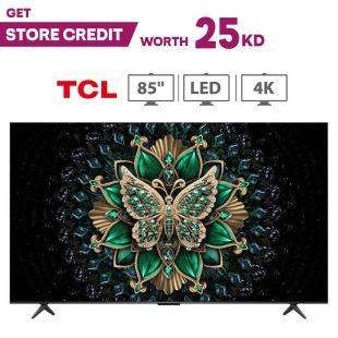 TCL 85-inch 4K Mini LED Google TV with 144Hz Refresh Rate + 25KD Store Credit