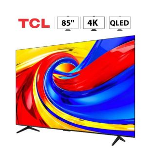 تلفزيون Google ذكي 85 بوصة QLED بدقة 4K من TCL