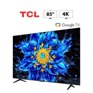 تلفزيون Google ذكي 85 بوصة Mini LED بدقة 4K وتردد 144 هرتز من TCL