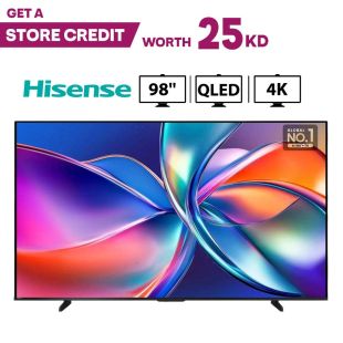 Hisense 98-inch 4K HDR QLED TV + 25KD Store Credit