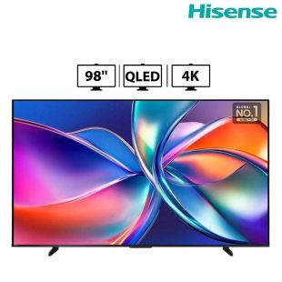 تلفزيون بدقة 4K HDR QLED مقاس 98 بوصة من Hisense
