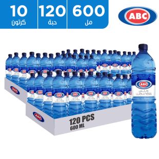 مياه ويلنس من ABC سعة 600 مل - 12 × 10 عبوات