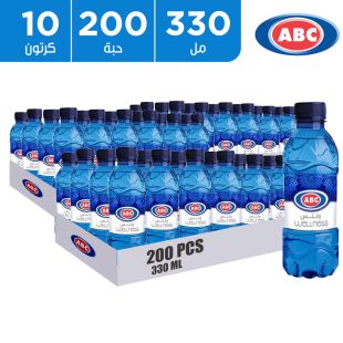 مياه ويلنس من ABC سعة 330 مل - 20 × 10 عبوات