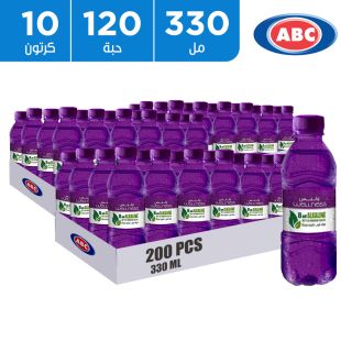 مياه قلوية من ABC سعة 330 مل - 12 × 10 عبوات