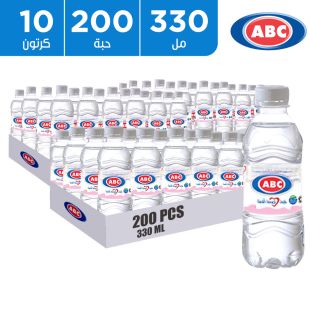 ABCمياه شرب 330 مل - 20 × 10 عبوات