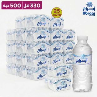 مياه أبراج للشرب &ndash; 20 &times; 330 مل (25 كرتون)