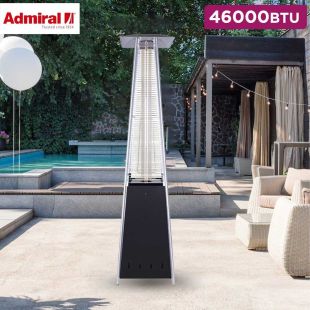 Prism Patio Heater 46000 Btu – Black by Admiral