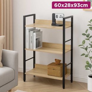 3 Tier Storage Shelf 60 × 28 × 93 cm