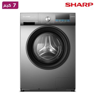 غسالة 7 كجم تحميل أمامي 1200 دورة في الدقيقة من Sharp
