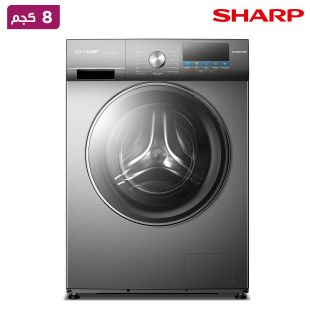 غسالة 8 كجم تحميل أمامي 1200 دورة في الدقيقة من Sharp