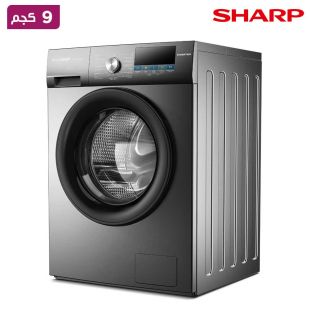 غسالة 9 كجم تحميل أمامي 1200 دورة في الدقيقة من Sharp