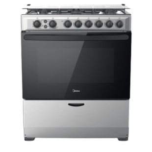 طباخ غاز 5 شعلات 76×58 سم من Midea