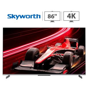 تلفزيون 86 بوصة QLED UHD-4K Android للألعاب من Skyworth