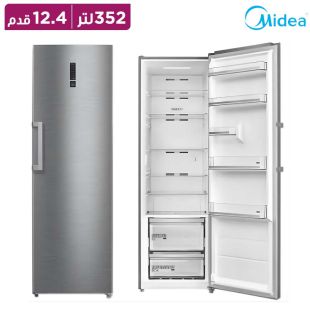 ثلاجة عامودية 12.4 قدم مكعب 352 لتر من Midea
