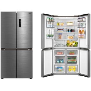 ثلاجة 4 أبواب 424 لتر انفيرتر واي فاي من Midea