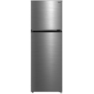 Top Mount Freezer Refrigerator 385 Liters 13.6 CFT - Silver by Midea