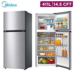 Midea 14.5 CFT Top Mount Freezer Refrigerator 411L