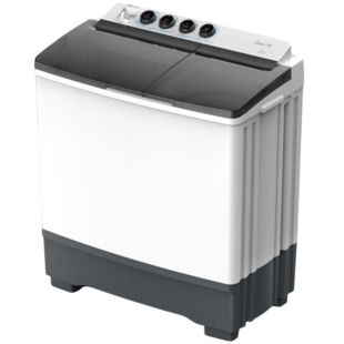 غسالة حوضين سعة 7 كيلو سعة تجفيف 4 كيلو من Midea