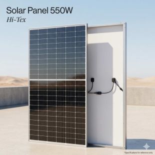 لوح طاقة شمسية قوة 550 واط