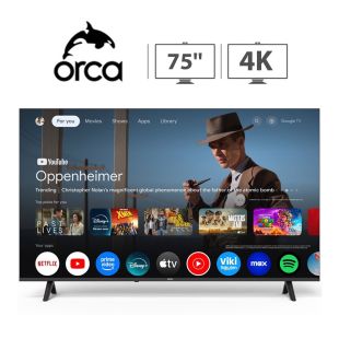 تلفزيون 75 بوصة QLED أندرويد ذكي 4K من Orca