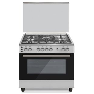 5 Burner Gas Cooker 90x60cm by Orca