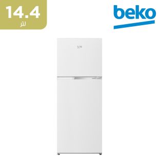 ثلاجة بفريزر علوي 14.4 قدم 409 لتر – أبيض من Beko