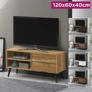 Urban Luxe TV Stand 2 Drawers and 2 Shelves 120 x 60 x 40 cm