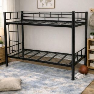 سرير معدني مفرد 2 طبقة 90×190 سم