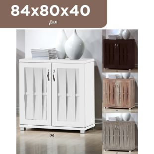 طاولة عرض أواني 2 باب 84 × 80 × 40 سم من Roca