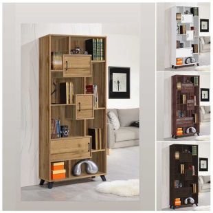 خزانة رفوف كتب روكا 80 × 30 × 185 سم من Roca