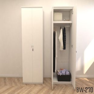 خزانة روكا خشبية تايلندي ببابين 90 × 190 × 40 سم من Roca