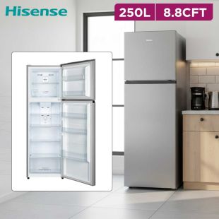 Hisense 8.8CFT Top Freezer Refrigerator 250L