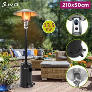 Sumo Vertical Outdoor Gas Patio Heater 13.5 KW