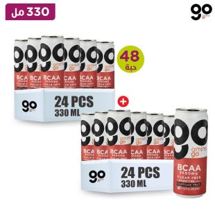 مشروب أمينو جو BCAA بنكهة التوت المشكّل 24 × 330 مل 1+1 مجاناً