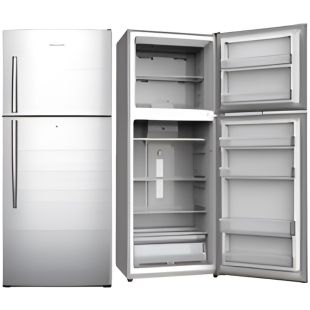 ثلاجة بفريزر علوي 412 لتر من Skyworth