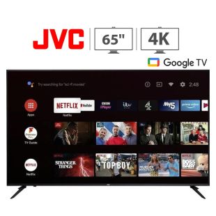 تلفزيون جوجل 65 بوصة بدقة 4K Ultra HD من JVC