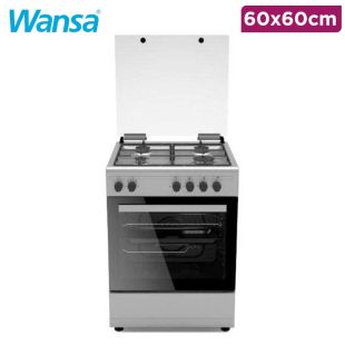 60x60 cm 4-Burner Floor Standing Gas Cooker by Wansa