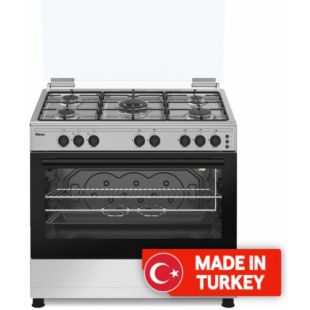 90x60 cm Stainless Steel Gas Cooker by Wansa