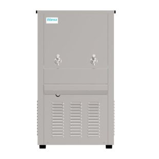 98L Stainless Steel Water Cooler with 2 Taps by Wansa