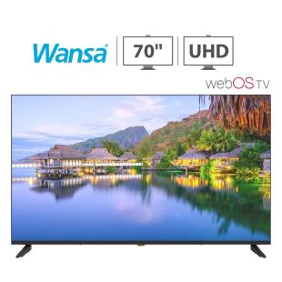 تلفزيون ذكي 70 بوصة UHD نظام WEBOS من Wansa