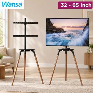 32-65 Inch Tripod TV Stand by Wansa
