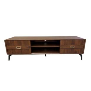 Wansa Wooden TV Stand with Shelves and Drawers for TVs up to 65 inches