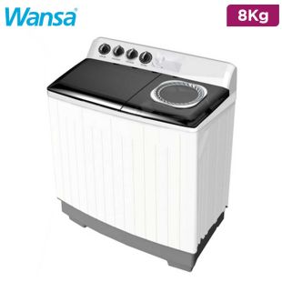Wansa 8kg Twin Tub Washer 5 kg Spin Capacity