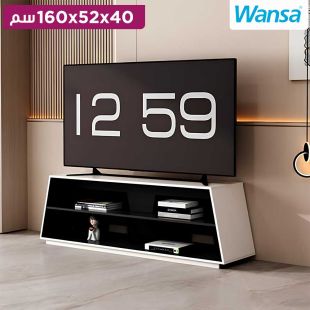 طاولة تلفزيون عصرية 40 × 52 × 160 سم من Wansa